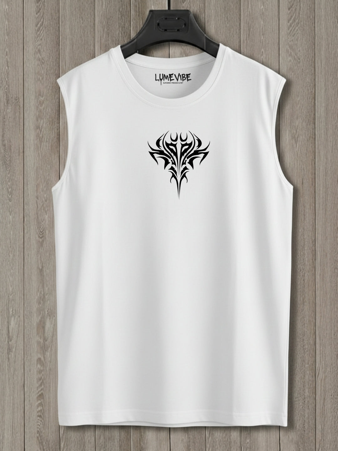 Shadow Punk Sleeveless Cotton T-Shirt