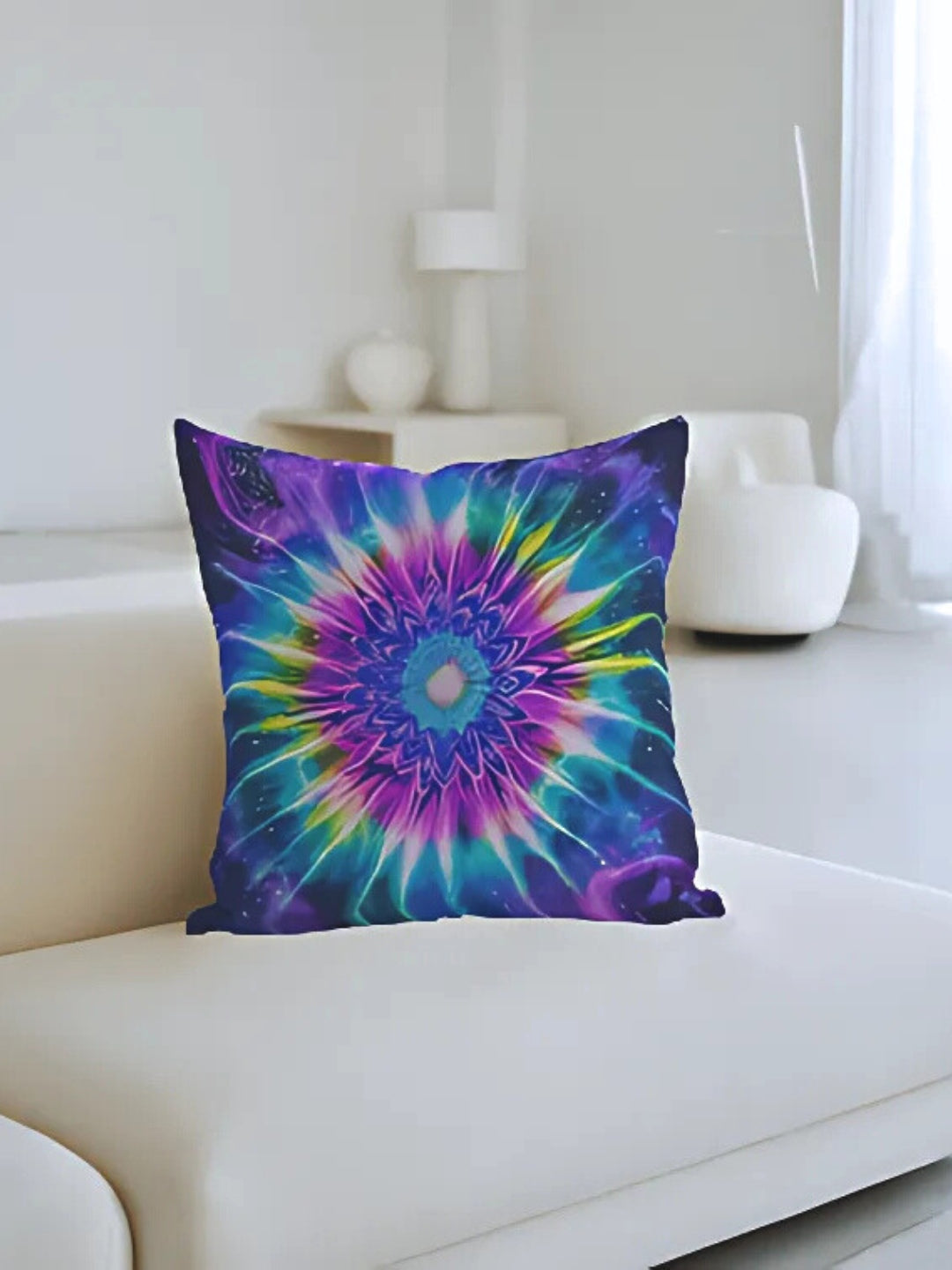 Purple Trance Cushion Cover