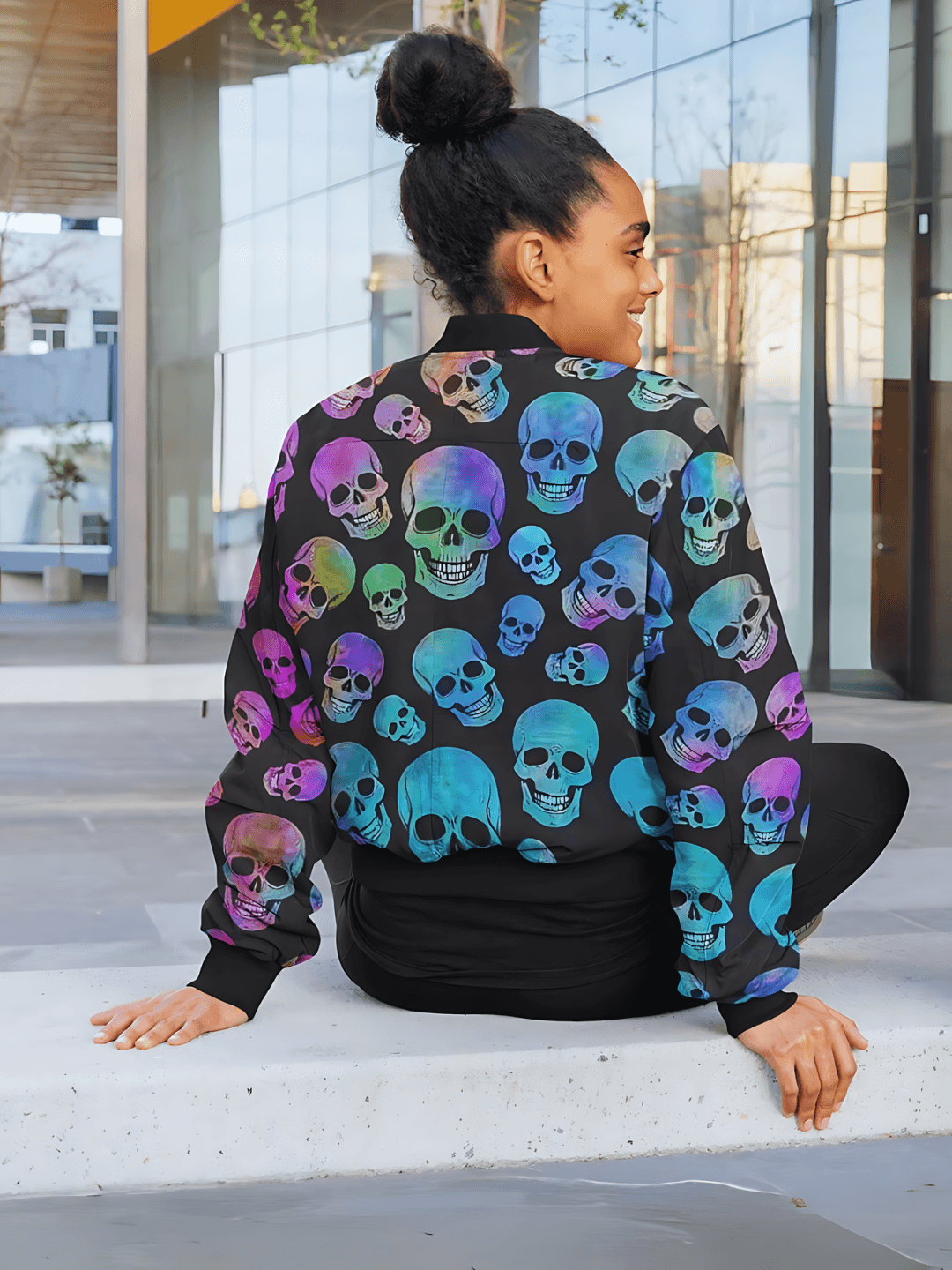 Skull Knight Bomber Jacket