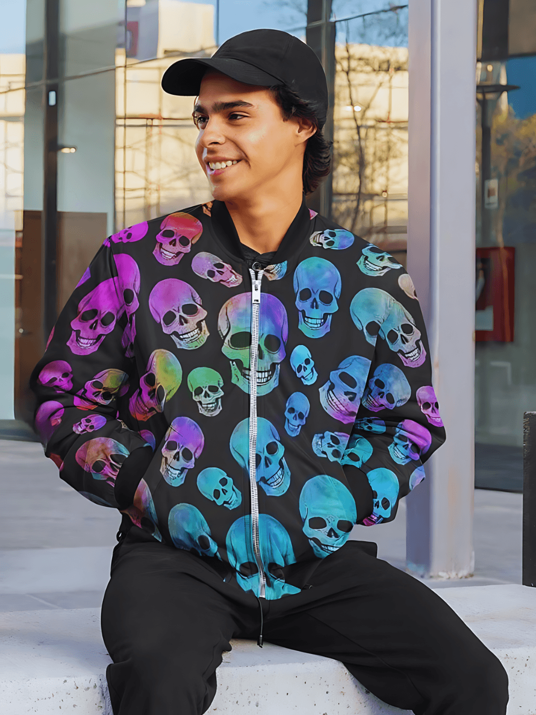 Skull Knight Bomber Jacket