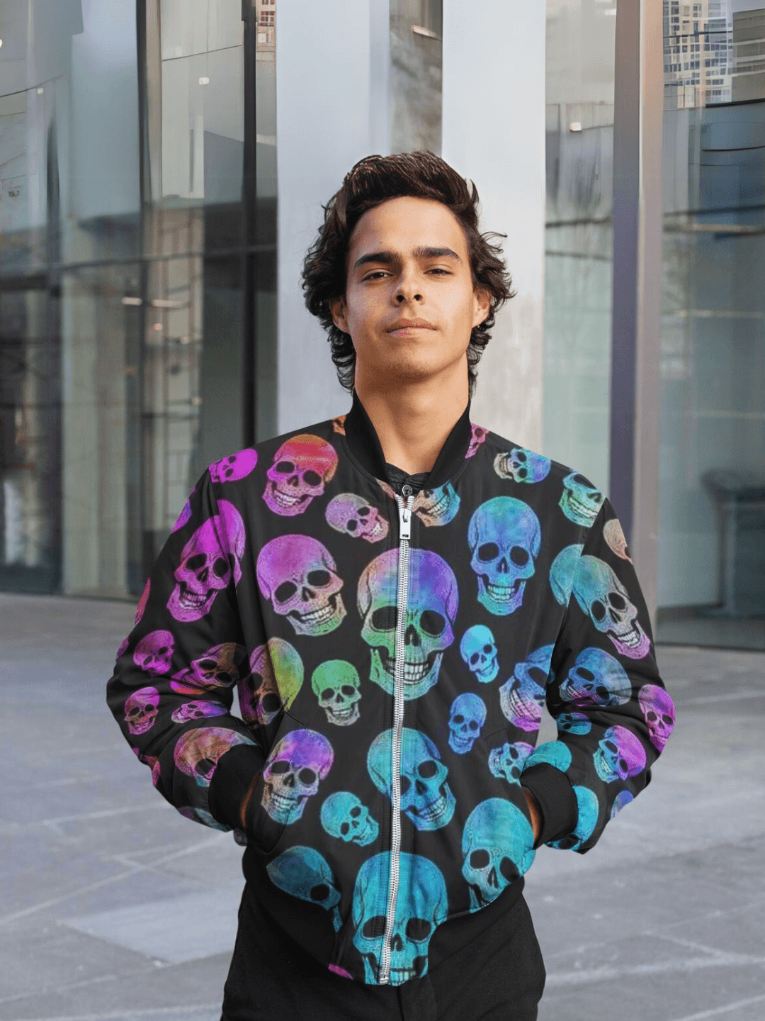 Skull Knight Bomber Jacket