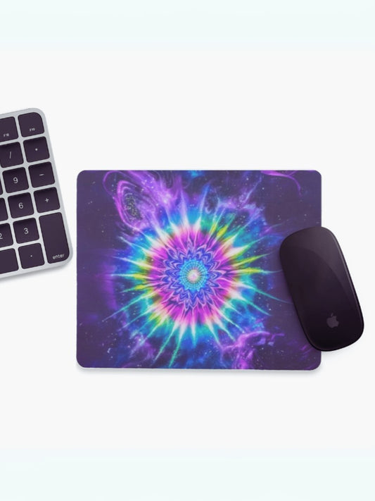 Purple Burst Mouse Pad