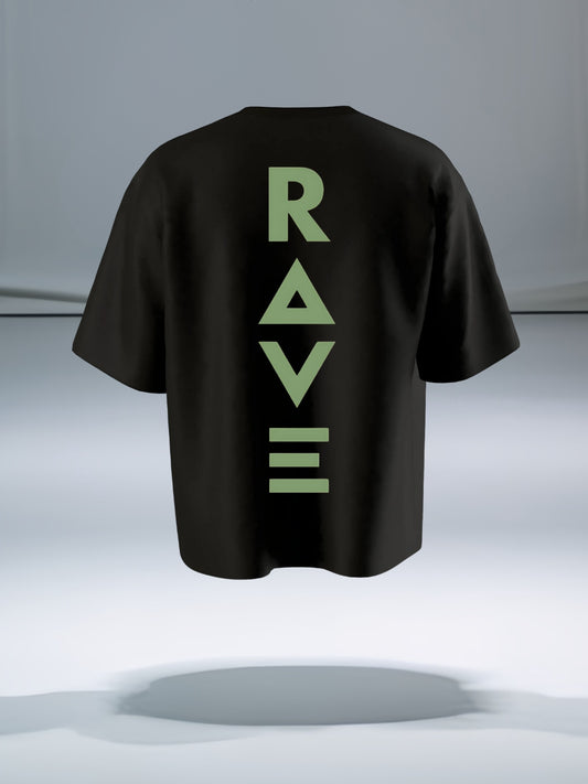 Midnight Rave Oversized Tee