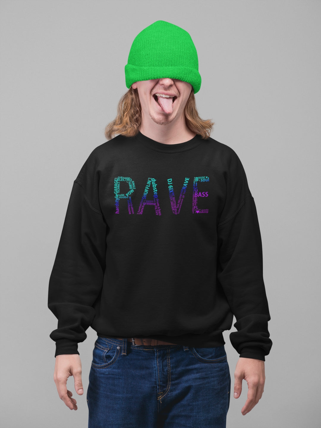 RAVE Boxy Fit Sweatshirt