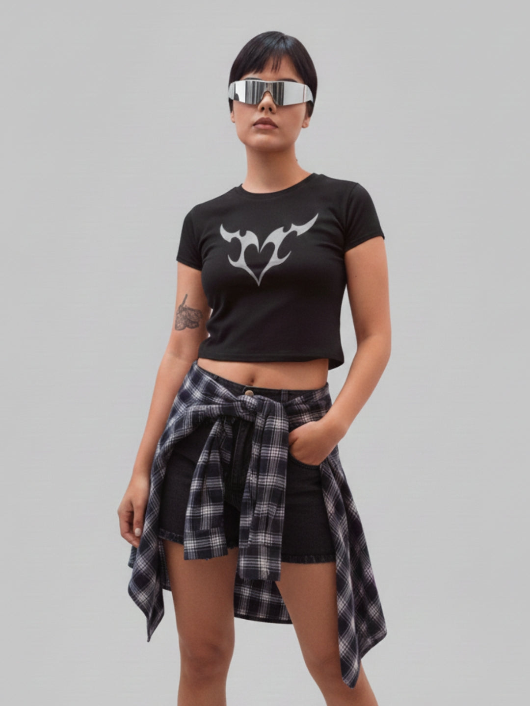 Rebel Heart Crop Top