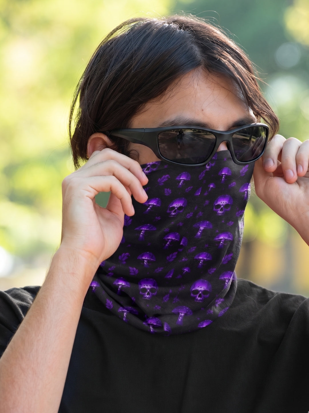 Skull & Shroom - Ultra-Soft Multipurpose Bandana