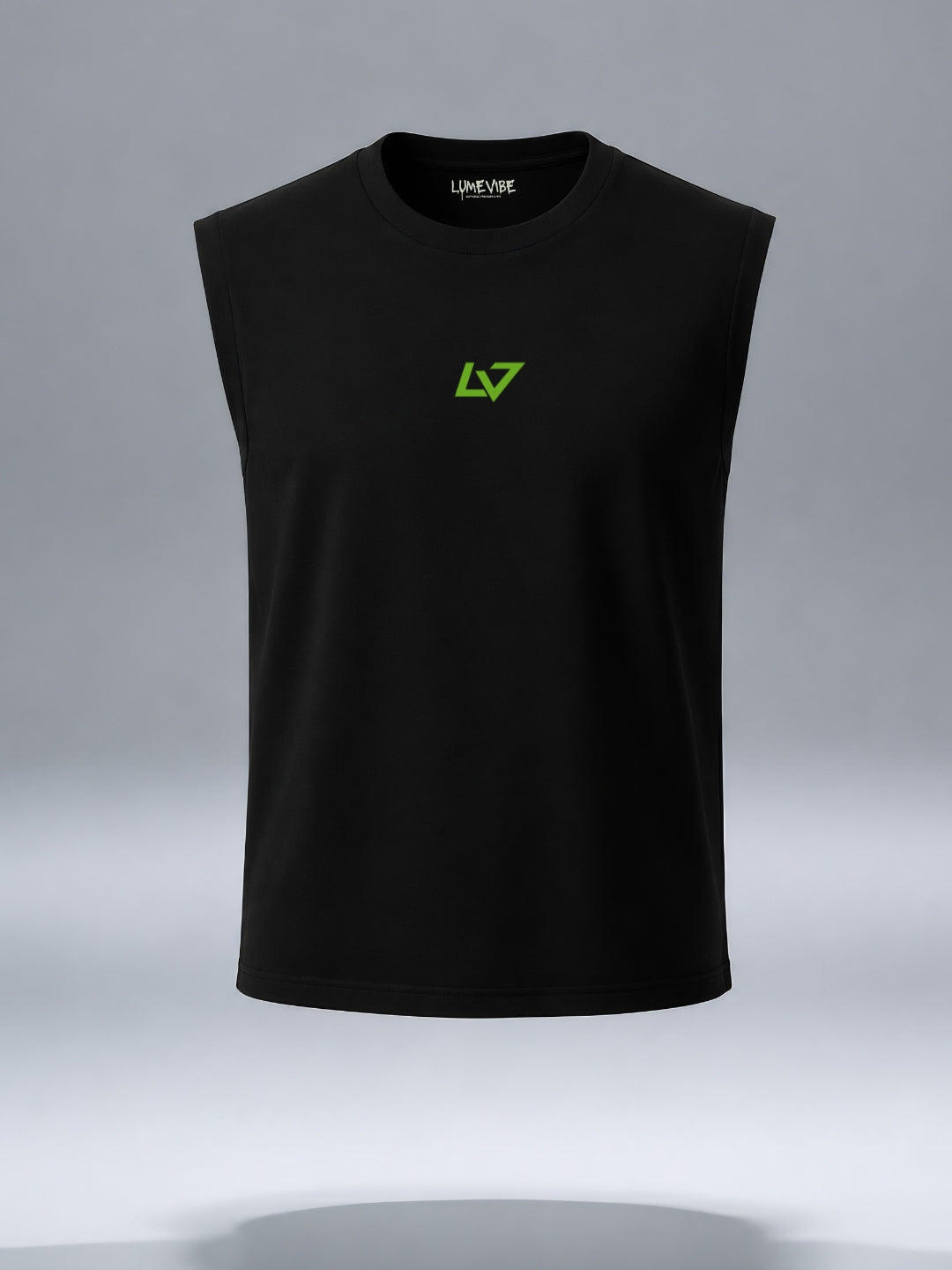 Knock Code Sleeveless Cotton Tee