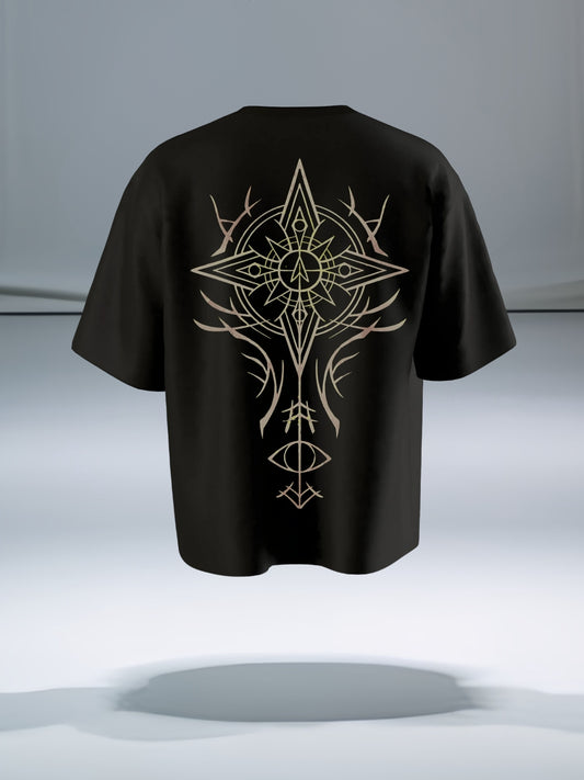Solar Awakening Oversized Tee
