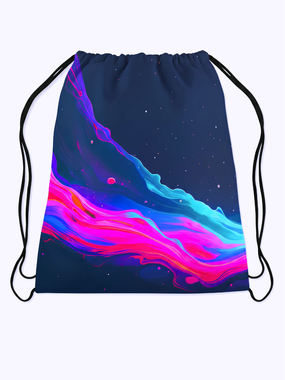 Astronaut Space Art Dual-Print - Drawstring Bag