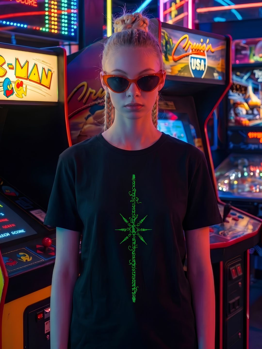 Cyber Spine Supima Cotton Tee