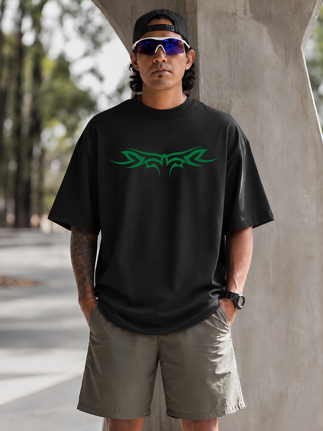 Lume Glyph Terry Oversized T-Shirt