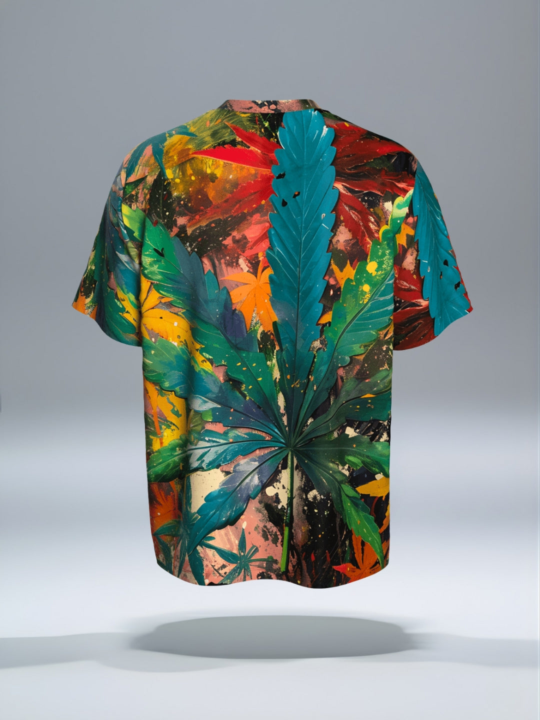 Tropical Vibes Oversized Tee