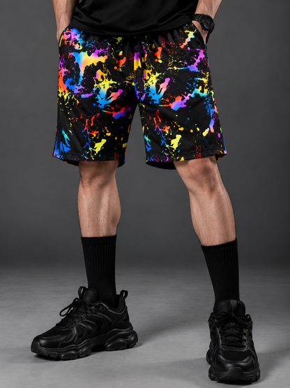 Prism Rift RGB Glow Effect Shorts