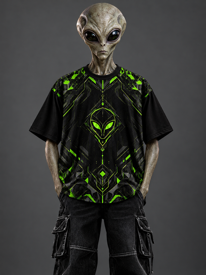 Alien Flux Oversized T-Shirt