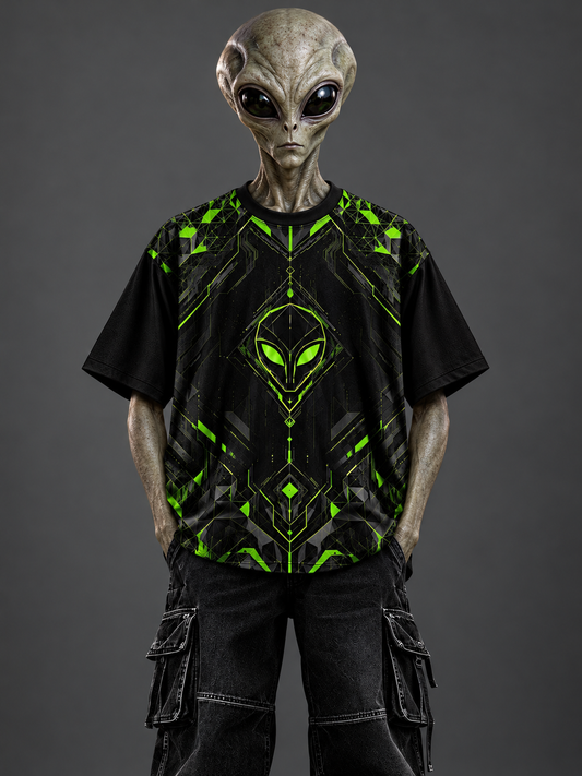 Alien Flux Oversized T-Shirt