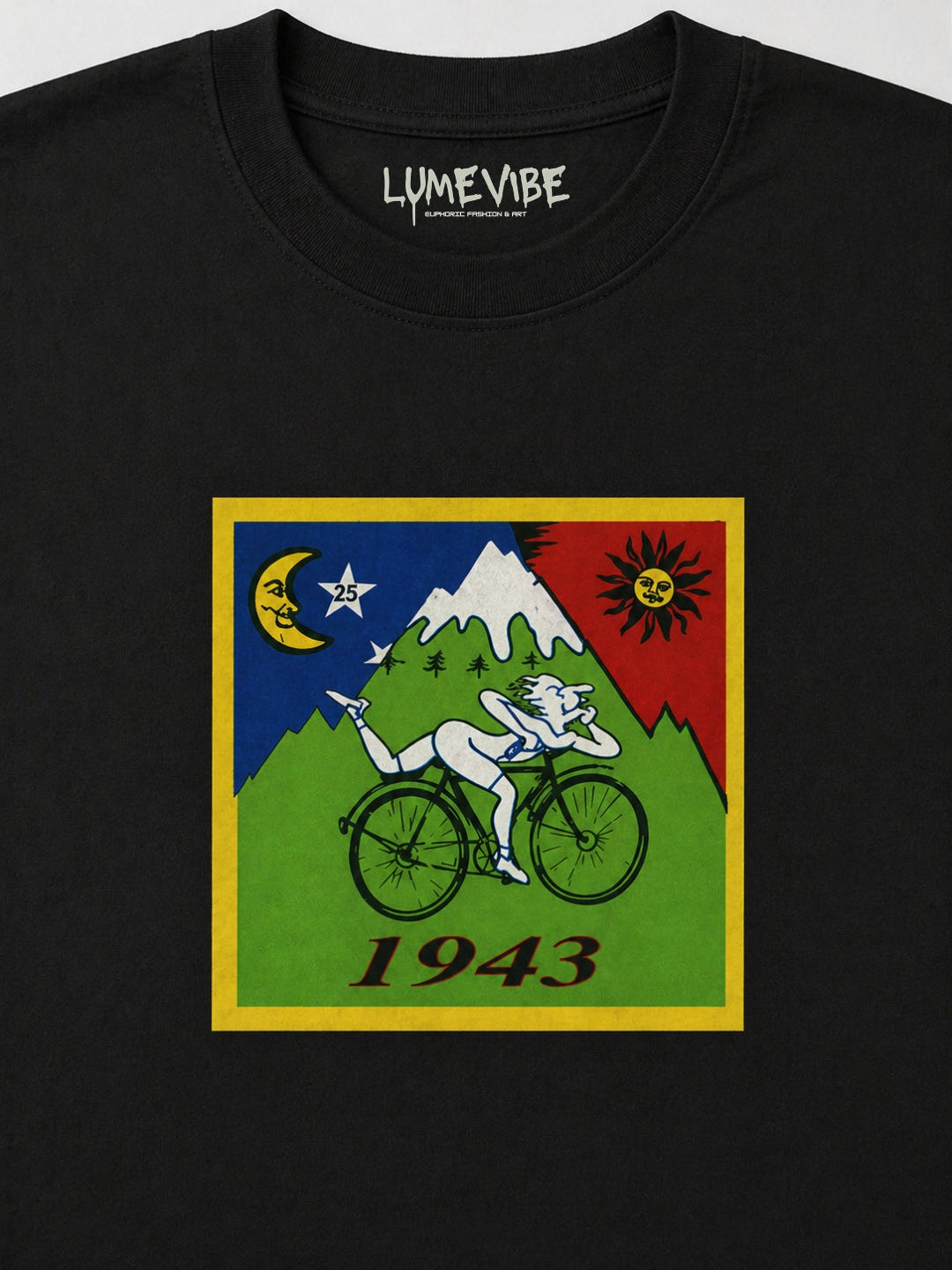 1943 Vintage Cycling Oversized T-Shirt