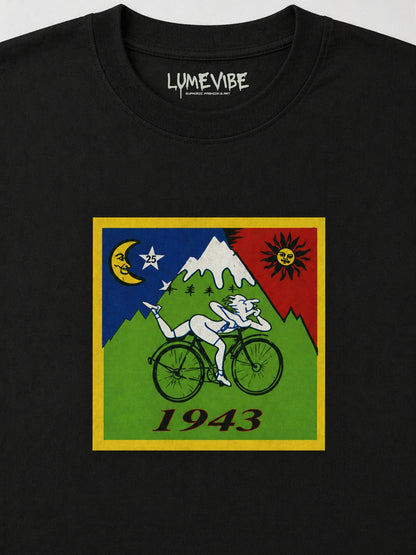 1943 Vintage Cycling Oversized T-Shirt