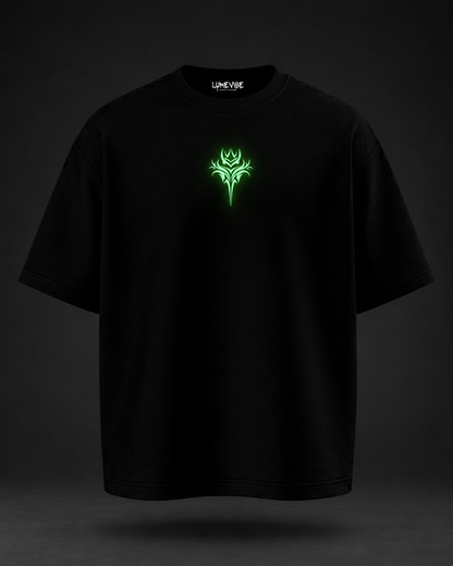 DEEP Oversized T-Shirt - GLOW IN DARK