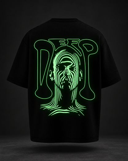 DEEP Oversized T-Shirt - GLOW IN DARK