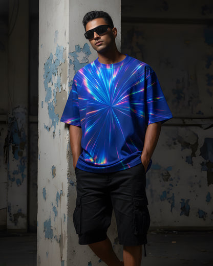 Neon Drift Oversized Tee