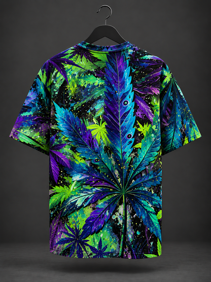 Tropical Vibes Oversized Tee
