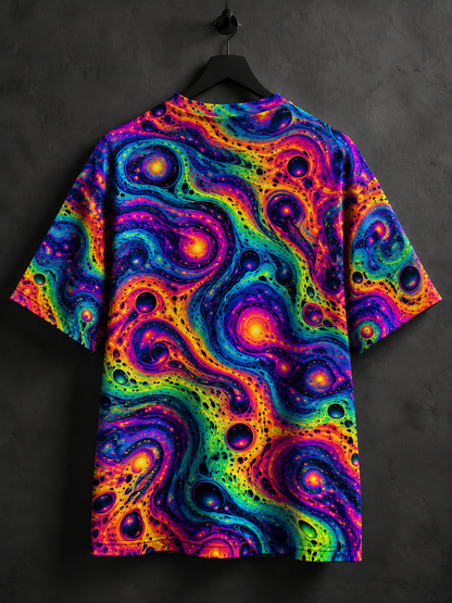 Aura Drip Oversized T-Shirt