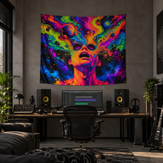 Vivid Vision Wall Tapestry