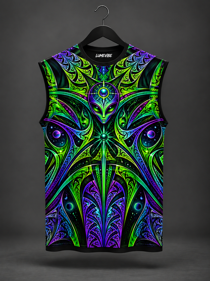 Alien Mandala RGB Glow Sleeveless