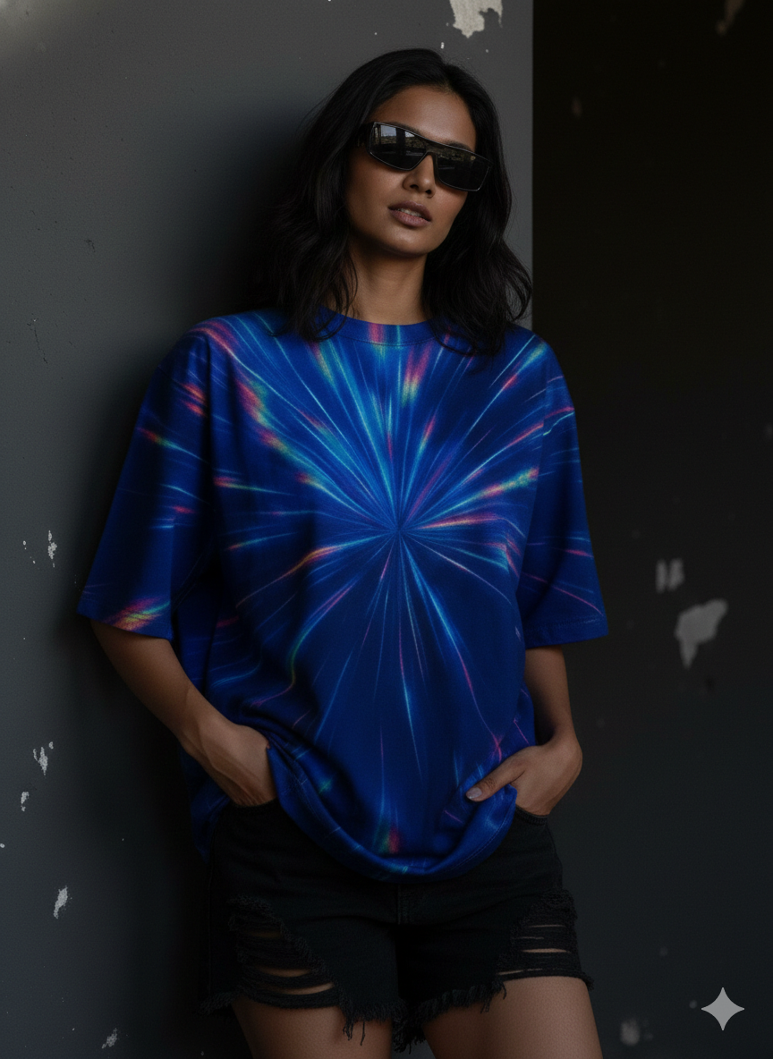 Neon Drift Oversized Tee