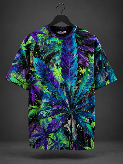 Tropical Vibes Oversized Tee