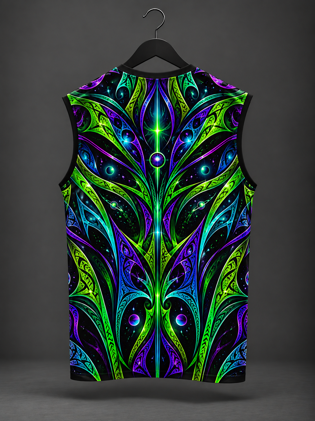 Alien Mandala RGB Glow Sleeveless
