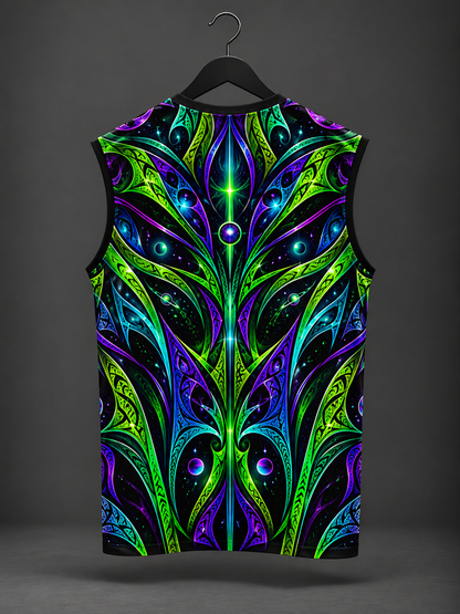 Alien Mandala RGB Glow Sleeveless