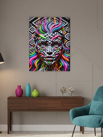Abstract Psychedelic Wall Poster