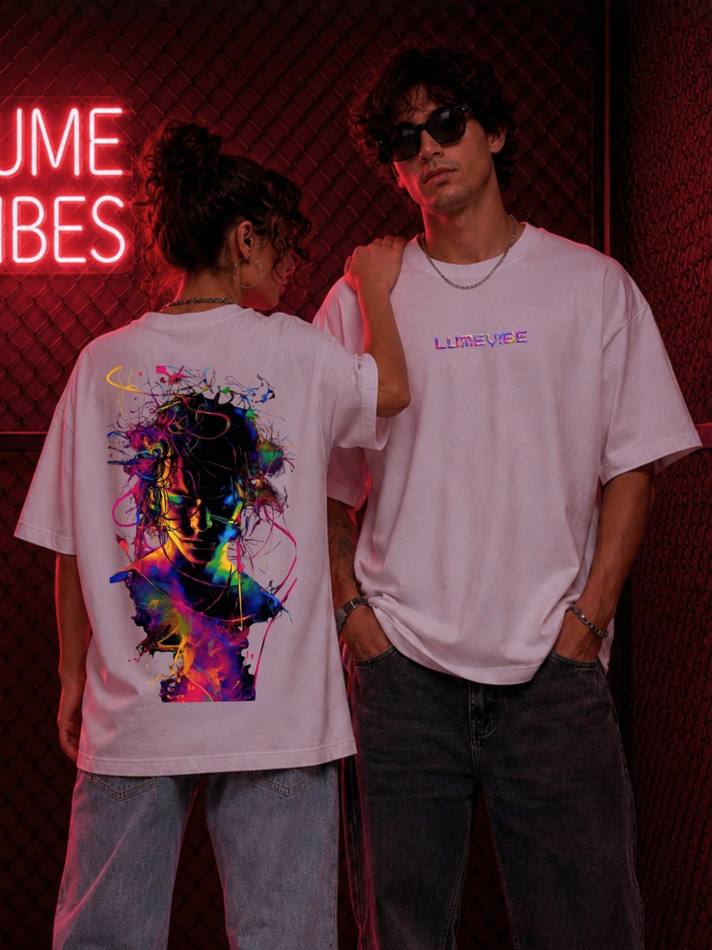 Abstract Soul Oversized T-Shirt