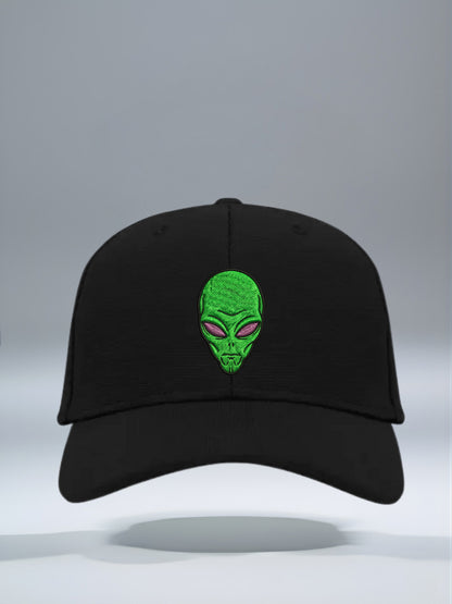 Alien Embroidered Ottoman Baseball Cap – Premium Unisex Streetwear Hat