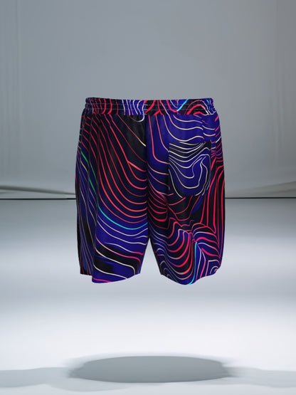 Neon Waves Shorts