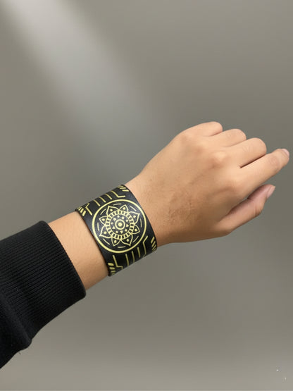 Lumina Mandala 3D Printed Hand Cuff