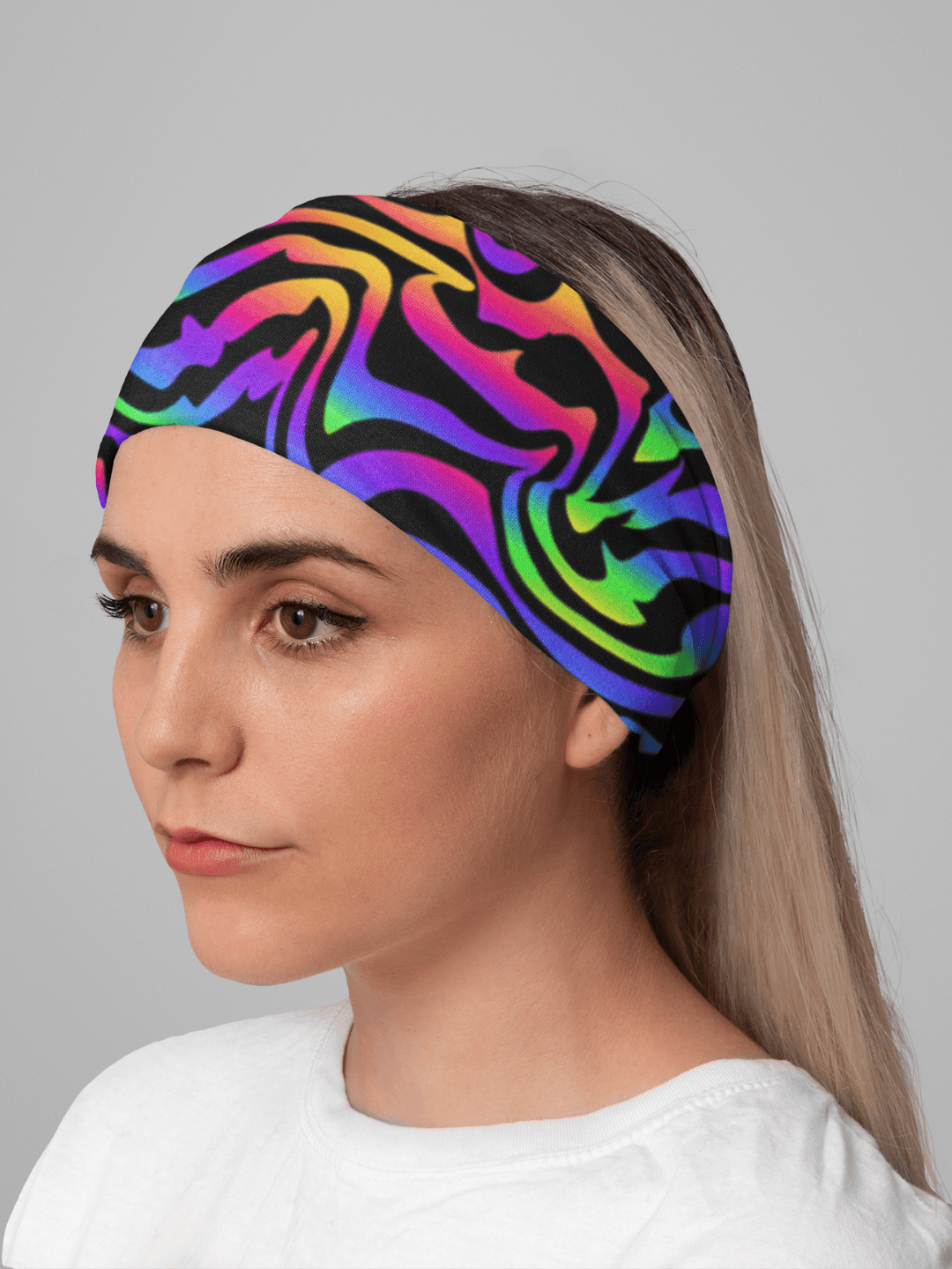 Neon Vortex Bandana [Unisex]