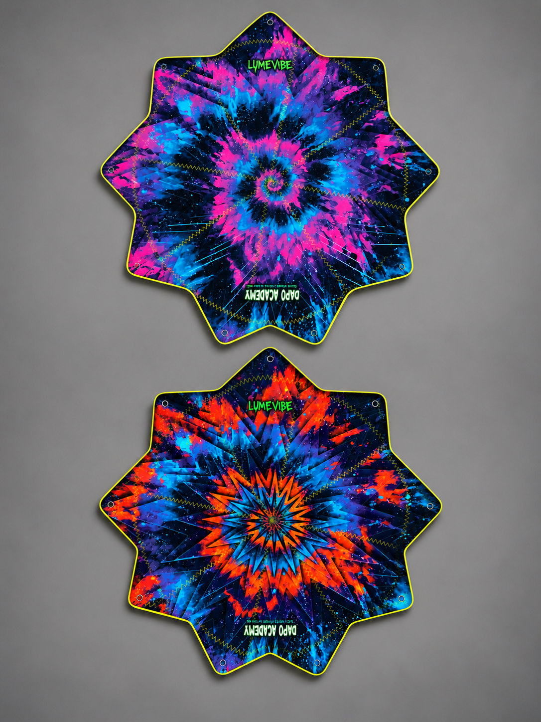 Cosmic Burst 8-Corner UV Reactive LED Dapo