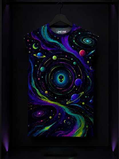 Cosmic Orbit Sleeveless Tee