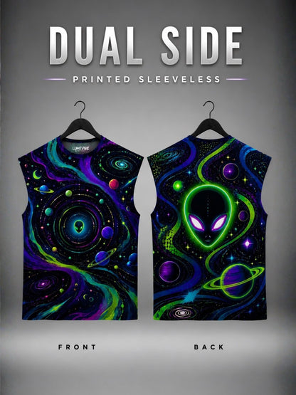 Cosmic Orbit Sleeveless Tee