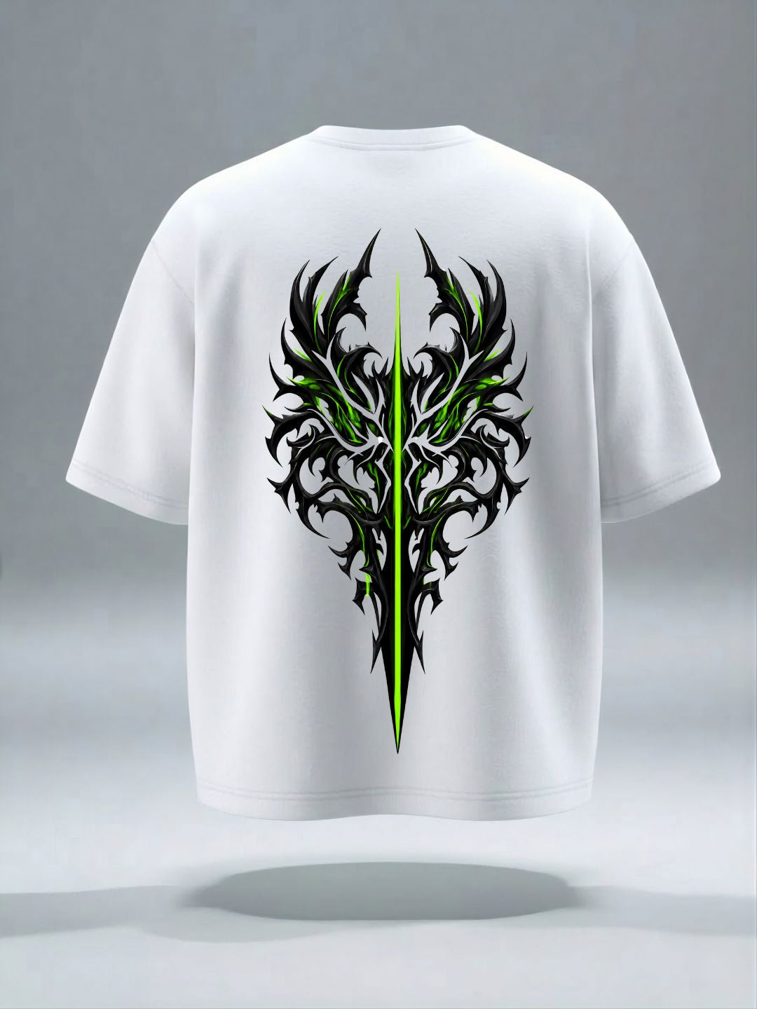 Cyber Spine Heavyweight Oversized T-Shirt