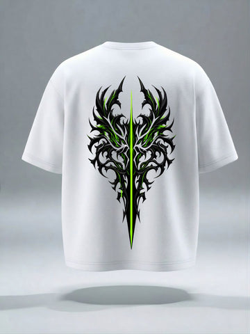 Cyber Spine Heavyweight Oversized T-Shirt