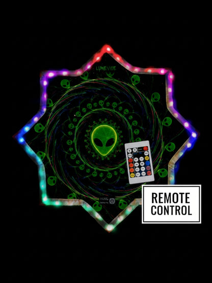 Alien Dual-Sided Dapo – UV Reactive | LED & Pro Glowstar Variants