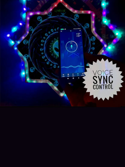 Alien Dual-Sided Dapo – UV Reactive | LED & Pro Glowstar Variants