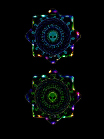 Alien Dual-Sided Dapo – UV Reactive | LED & Pro Glowstar Variants