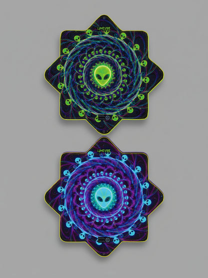 Alien Dual-Sided Dapo – UV Reactive | LED & Pro Glowstar Variants