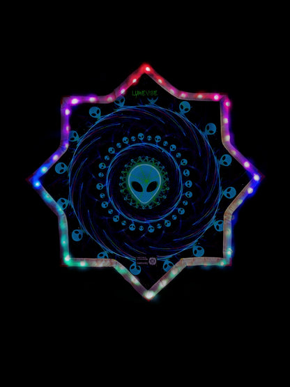 Alien Dual-Sided Dapo – UV Reactive | LED & Pro Glowstar Variants