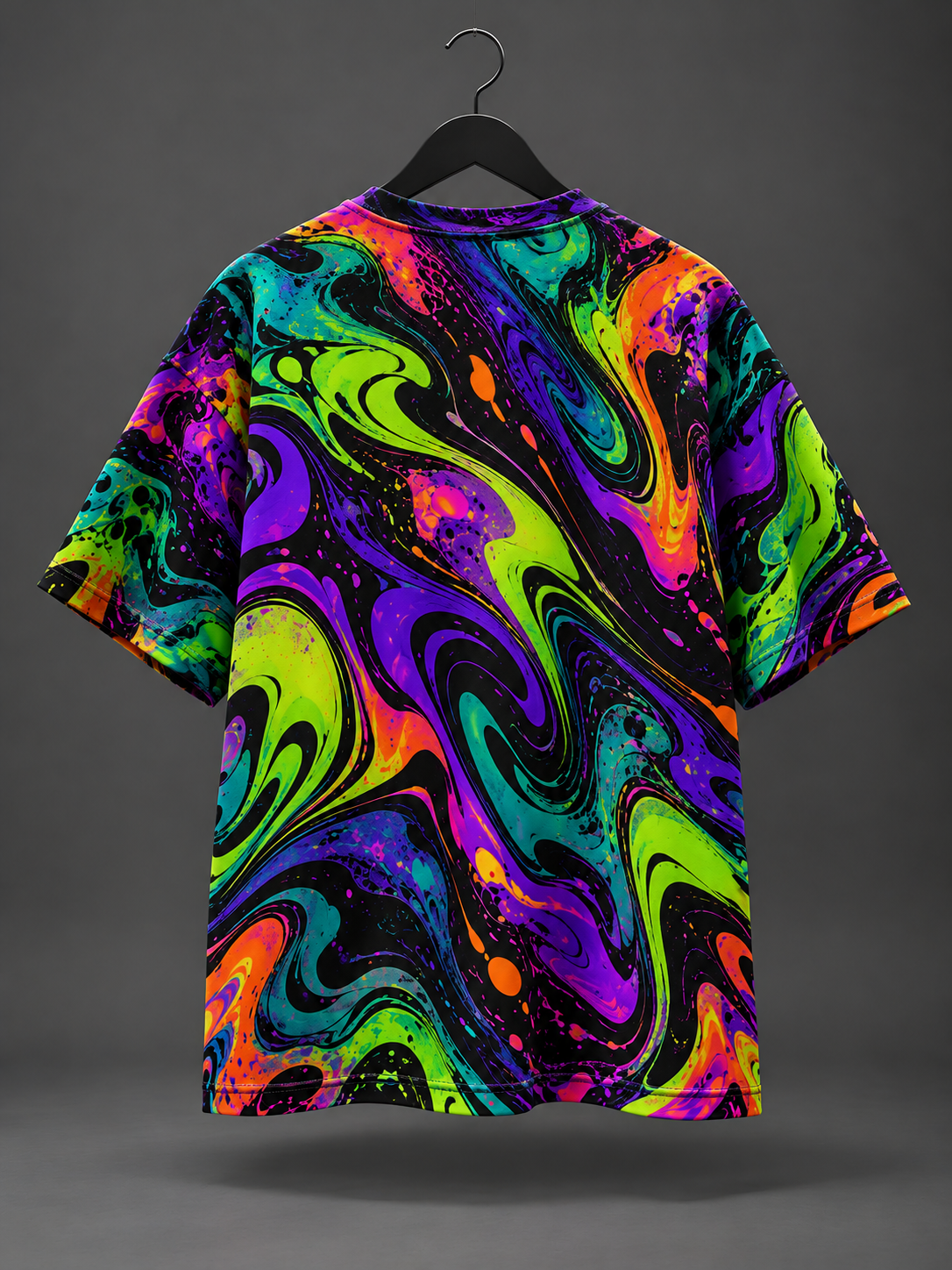 Liquid Mirage Oversized T-Shirt