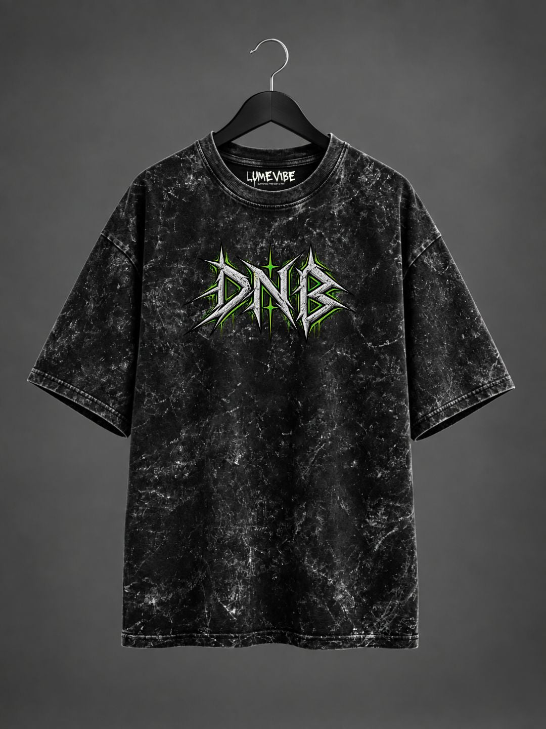 DNB Acid Wash Oversized T-Shirt